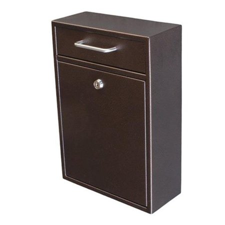 HOGAN SUPPLIES Epoch Design Locking Security Drop Box - Bronze HO284419